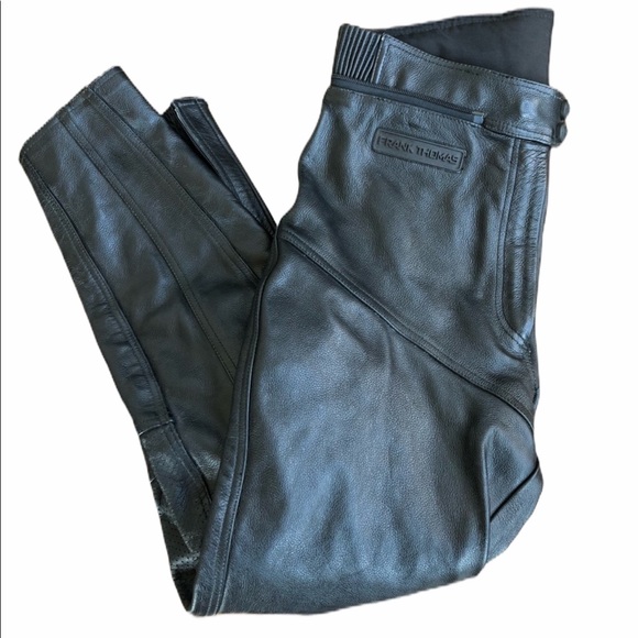 frank thomas leather pants